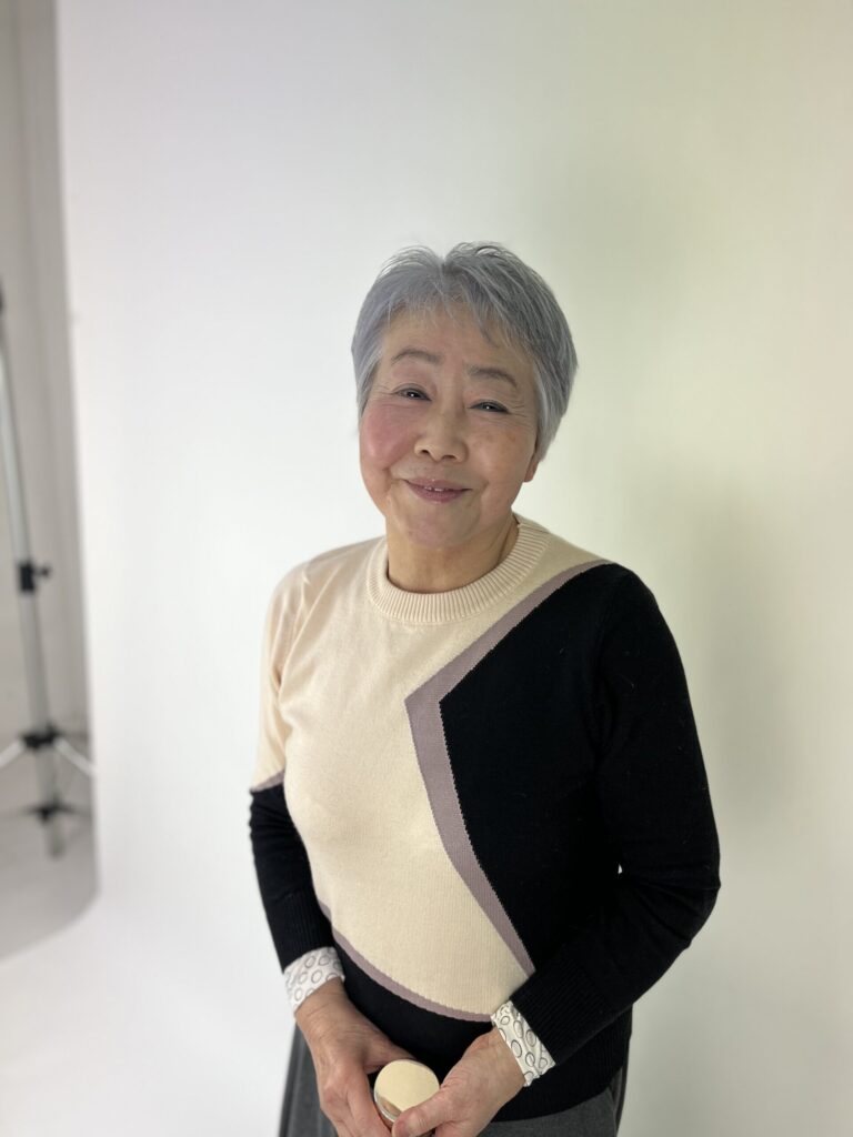 シニアモデル勝間田玲子